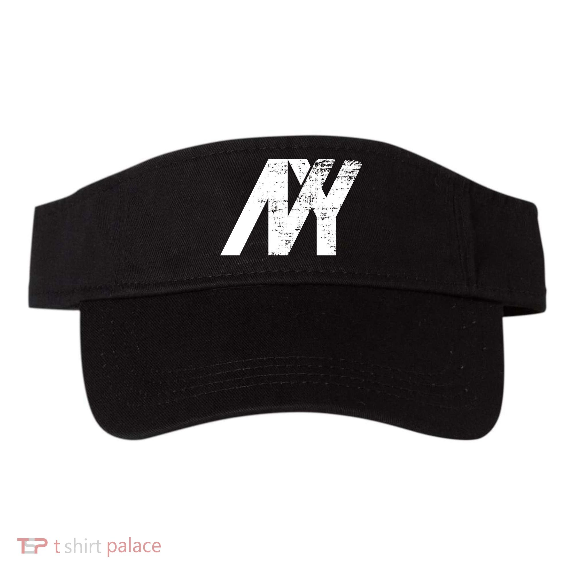 New York NY Grunge Visor