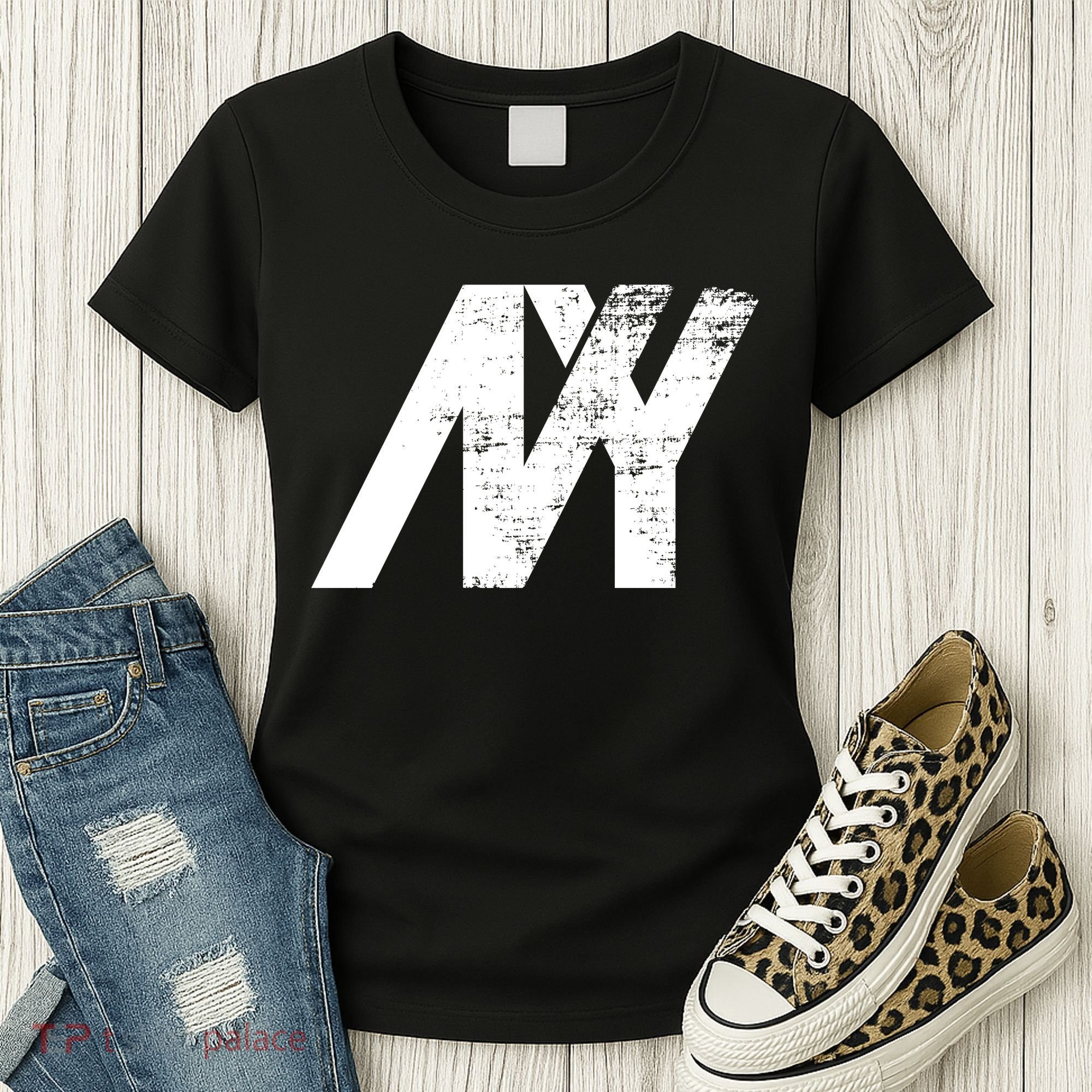 New York NY Grunge Women's T-Shirt