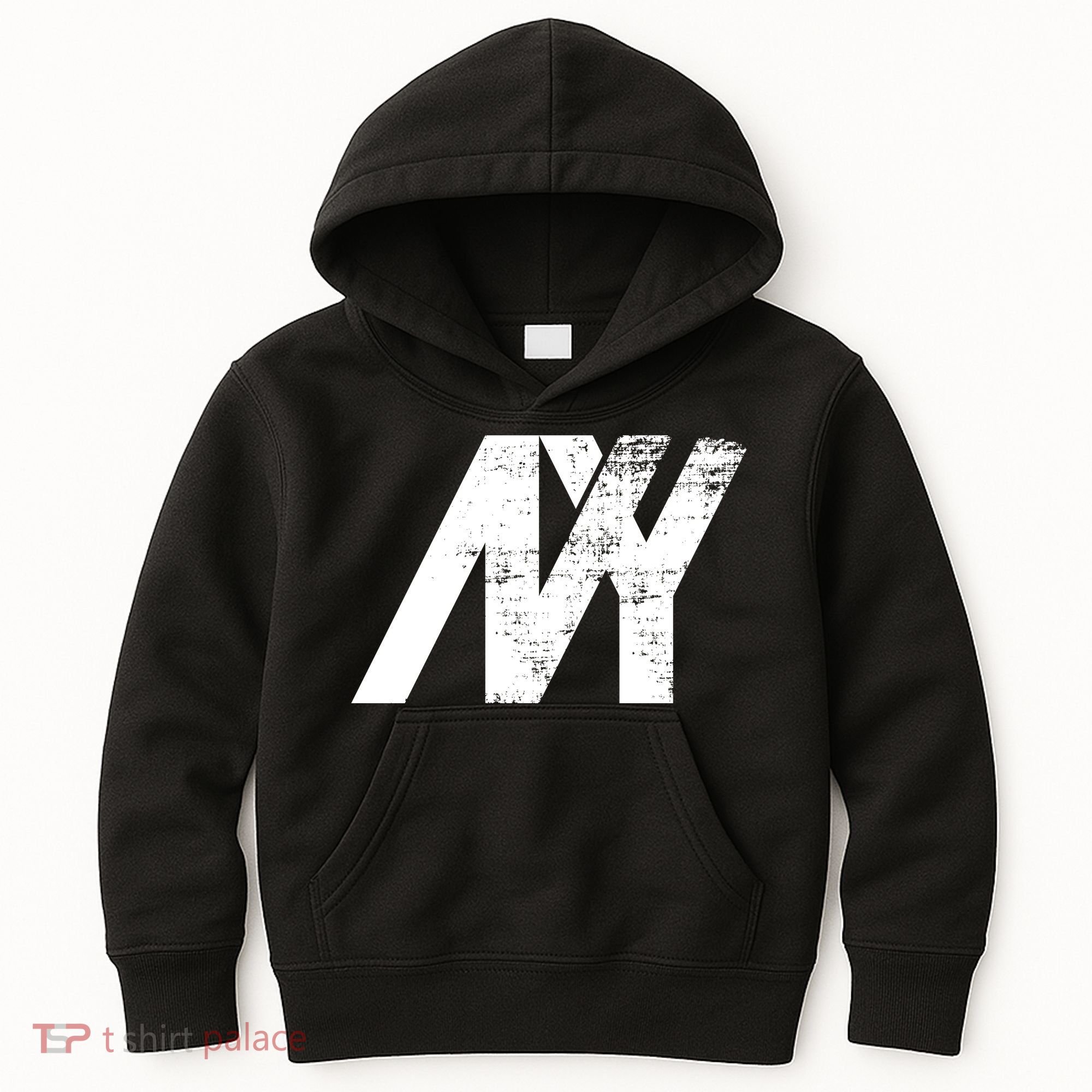 New York NY Grunge Kids Hoodie