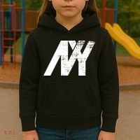 New York NY Grunge Kids Hoodie thumb 3