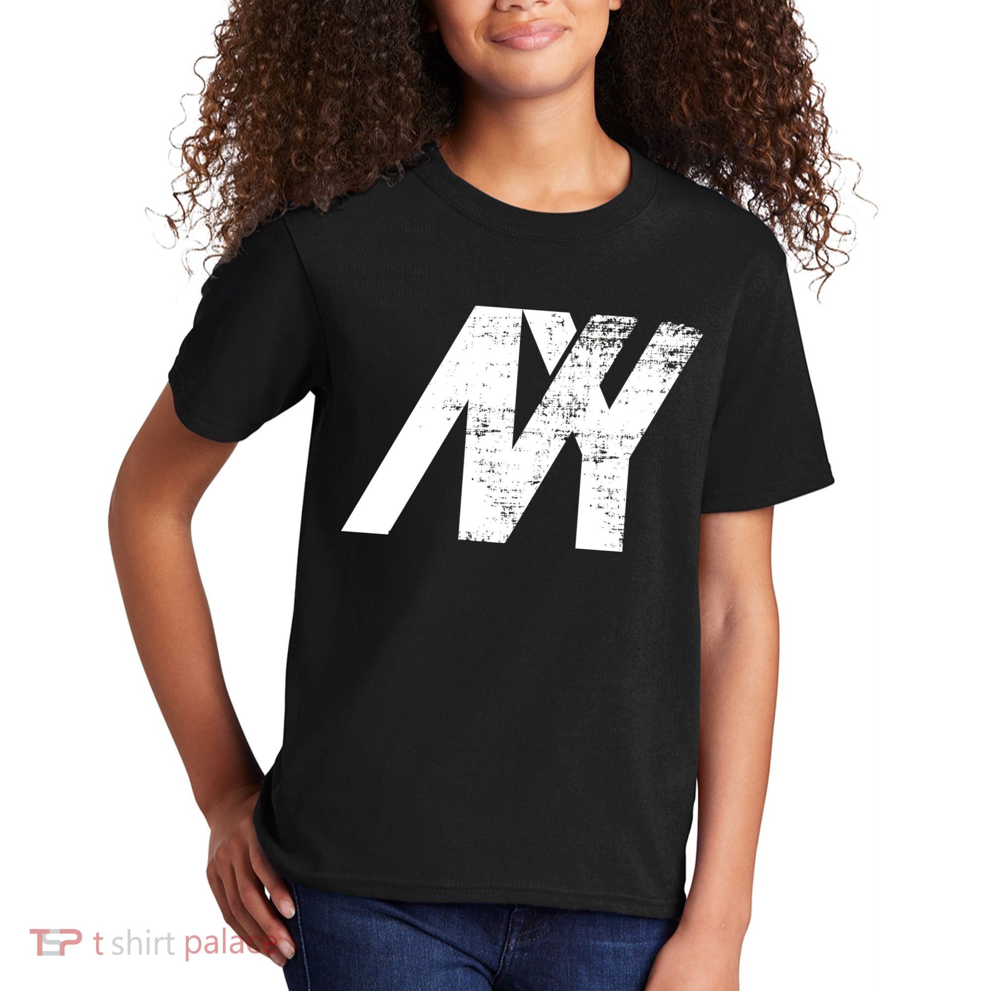 New York NY Grunge Kids T-Shirt