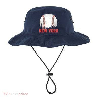 New York Skyline Baseball Sports Fan Bucket Hat
