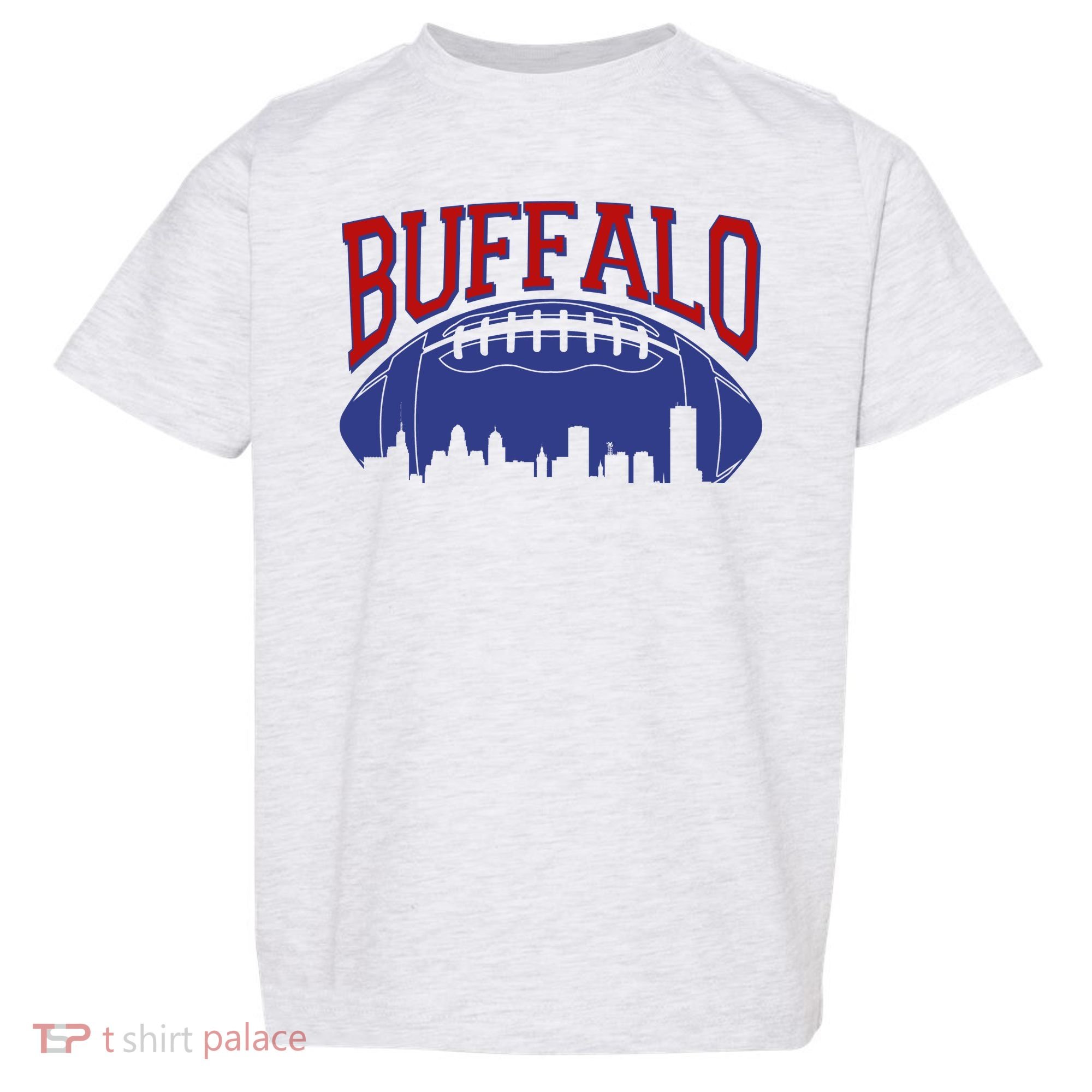 New York Skyline Buffalo Football Fan Toddler T-Shirt