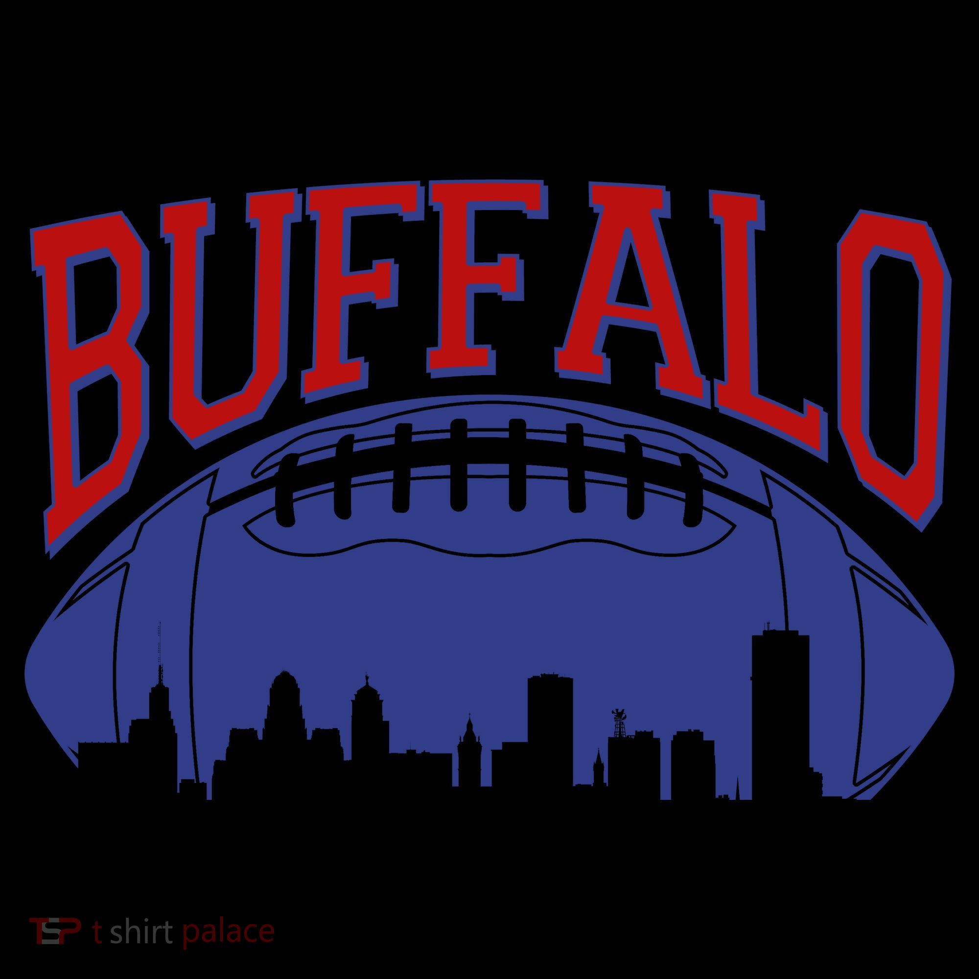 New York Skyline Buffalo Football Fan Coffee Mug