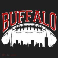 New York Skyline Buffalo Football Fan Beanie thumb 2