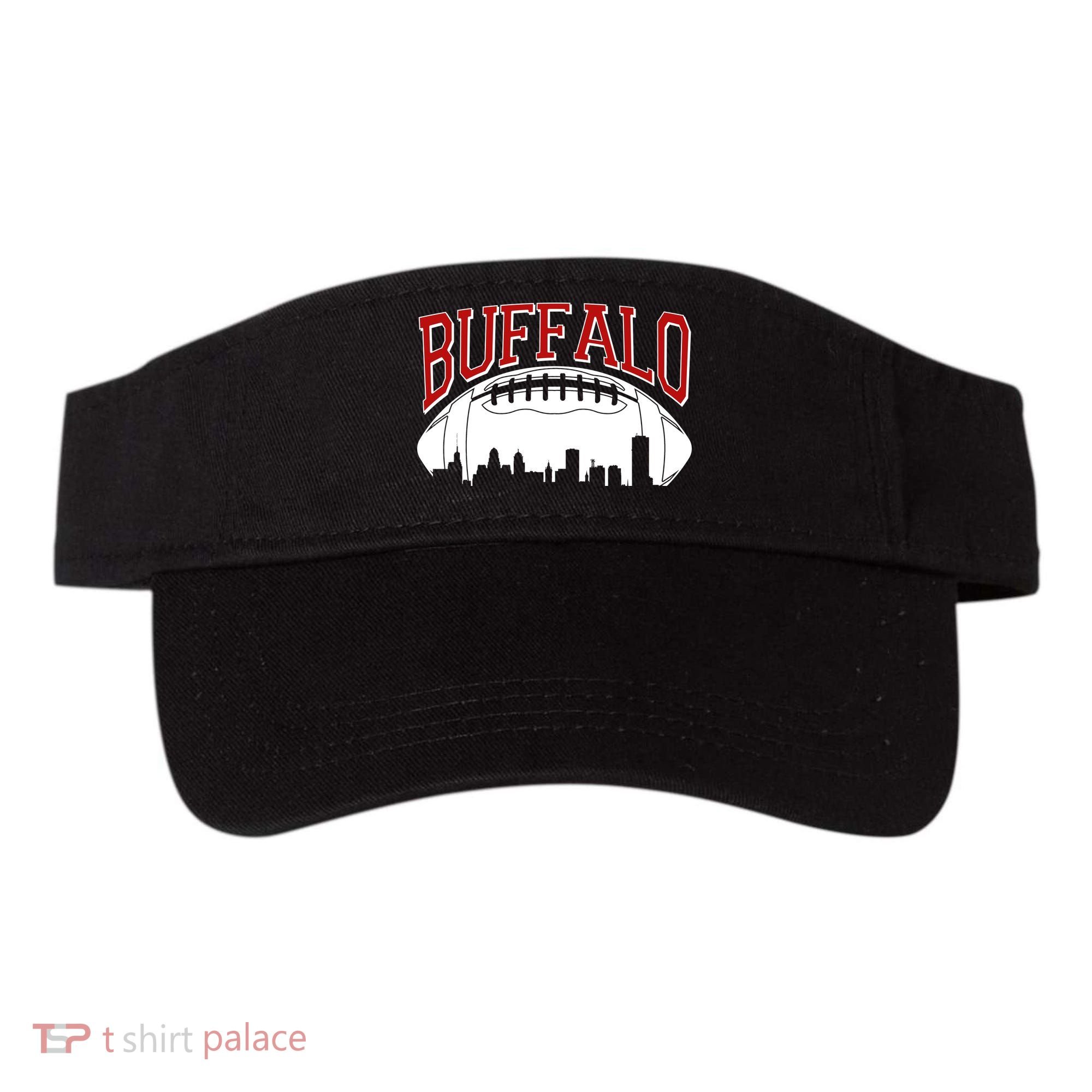 New York Skyline Buffalo Football Fan Visor