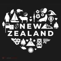 New Zealand Heart Doggie Tank thumb 4