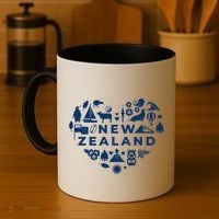 New Zealand Heart Coffee Mug thumb 4