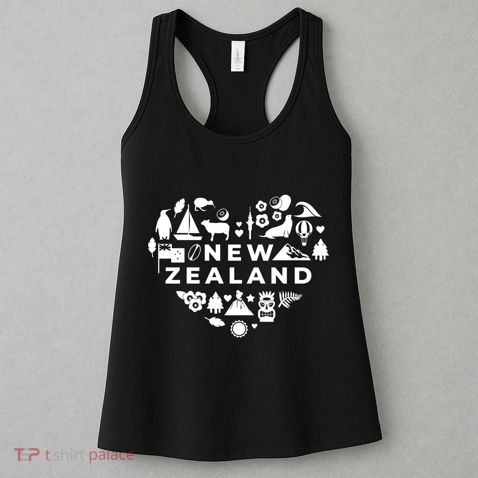New Zealand Heart Women's Tank Top