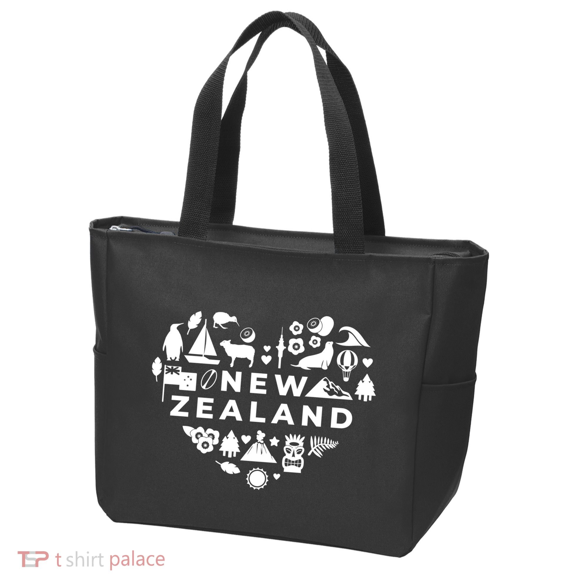 New Zealand Heart Tote Bag