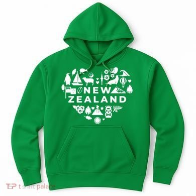 New Zealand Heart Hoodie