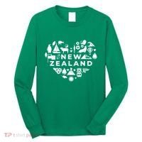 New Zealand Heart Long Sleeve Shirt thumb 0