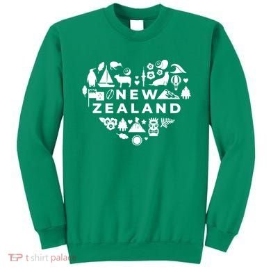 New Zealand Heart Sweatshirt