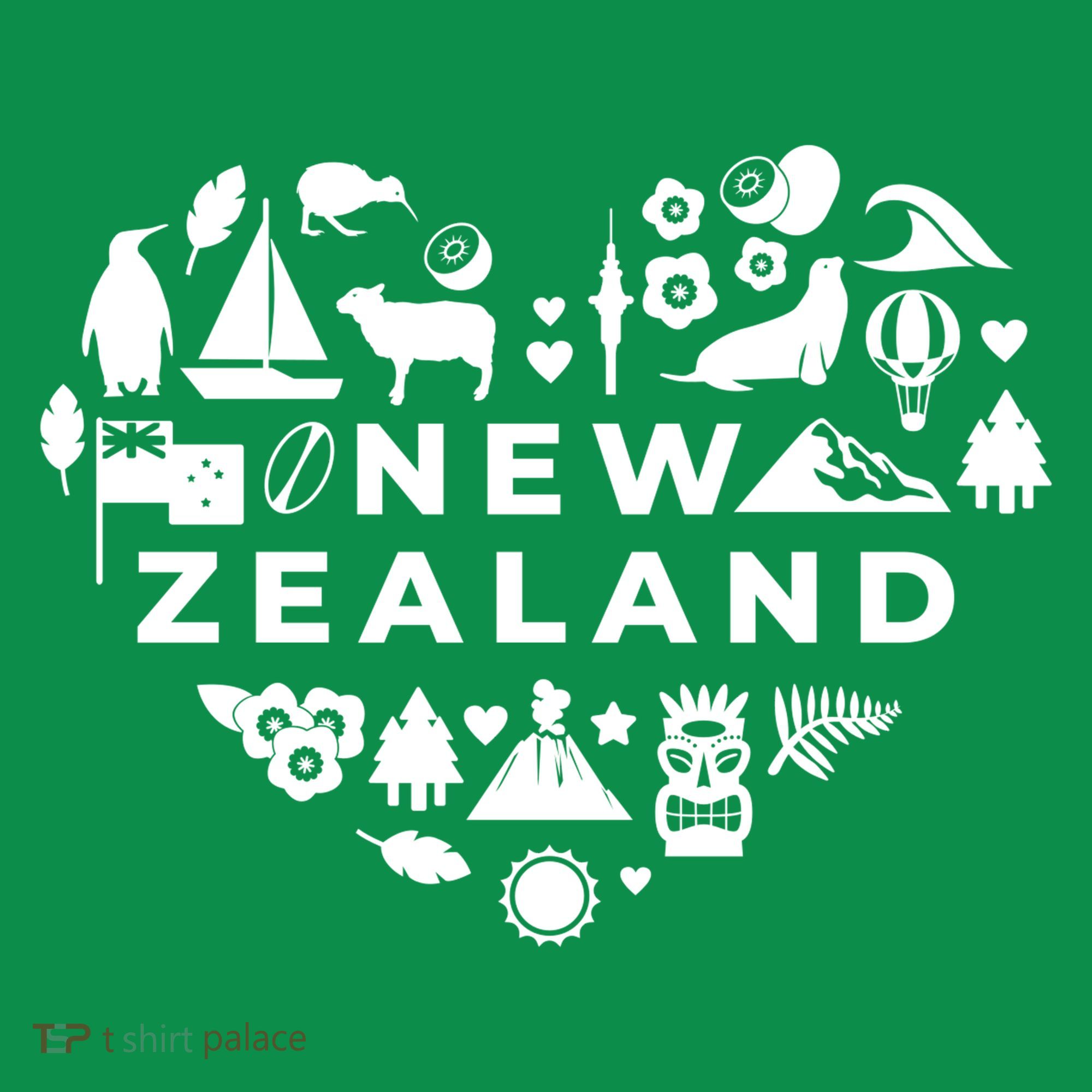 New Zealand Heart Sweatshirt