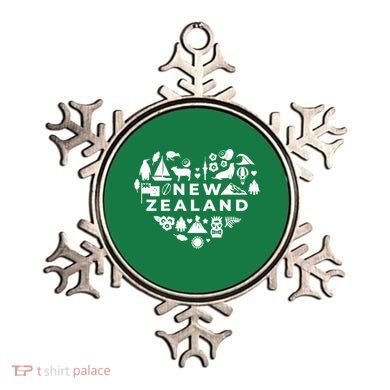 New Zealand Heart Ornament