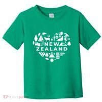 New Zealand Heart Toddler T-Shirt thumb 0