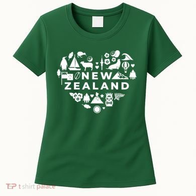 New Zealand Heart Women's T-Shirt