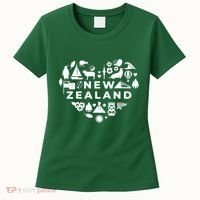 New Zealand Heart Women's T-Shirt thumb 0