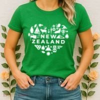 New Zealand Heart Women's T-Shirt thumb 2