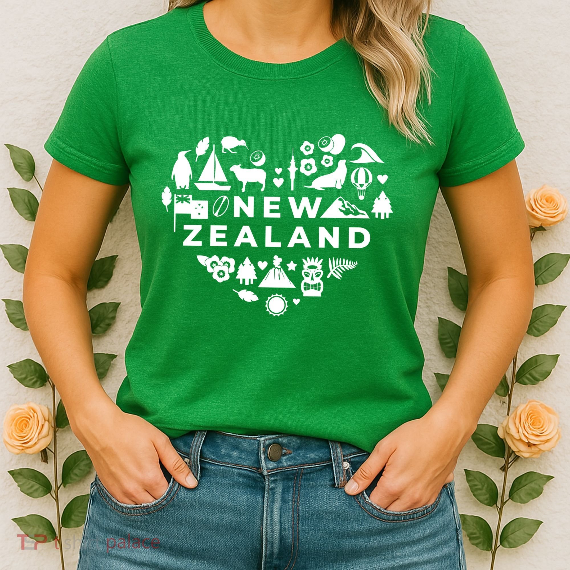 New Zealand Heart Women's T-Shirt