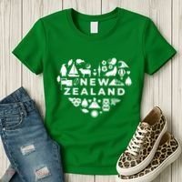 New Zealand Heart Women's T-Shirt thumb 3
