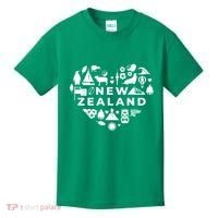 New Zealand Heart Kids T-Shirt thumb 0