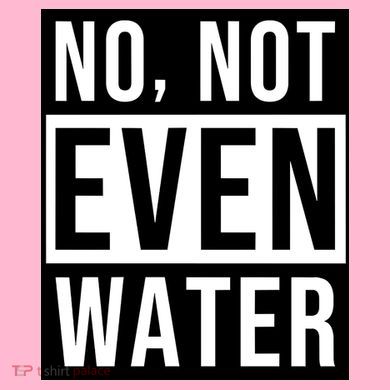 Not Even Water Ramadan Dawah V-Neck T-Shirt