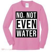 Not Even Water Ramadan Dawah Kids Long Sleeve Shirt thumb 0