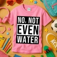Not Even Water Ramadan Dawah Kids T-Shirt thumb 3