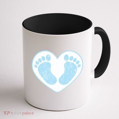 Newborn Feet Coffee Mug back