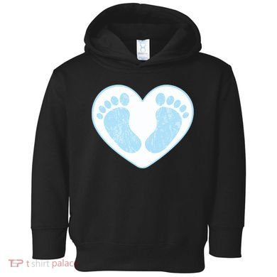Newborn Feet Toddler Hoodie