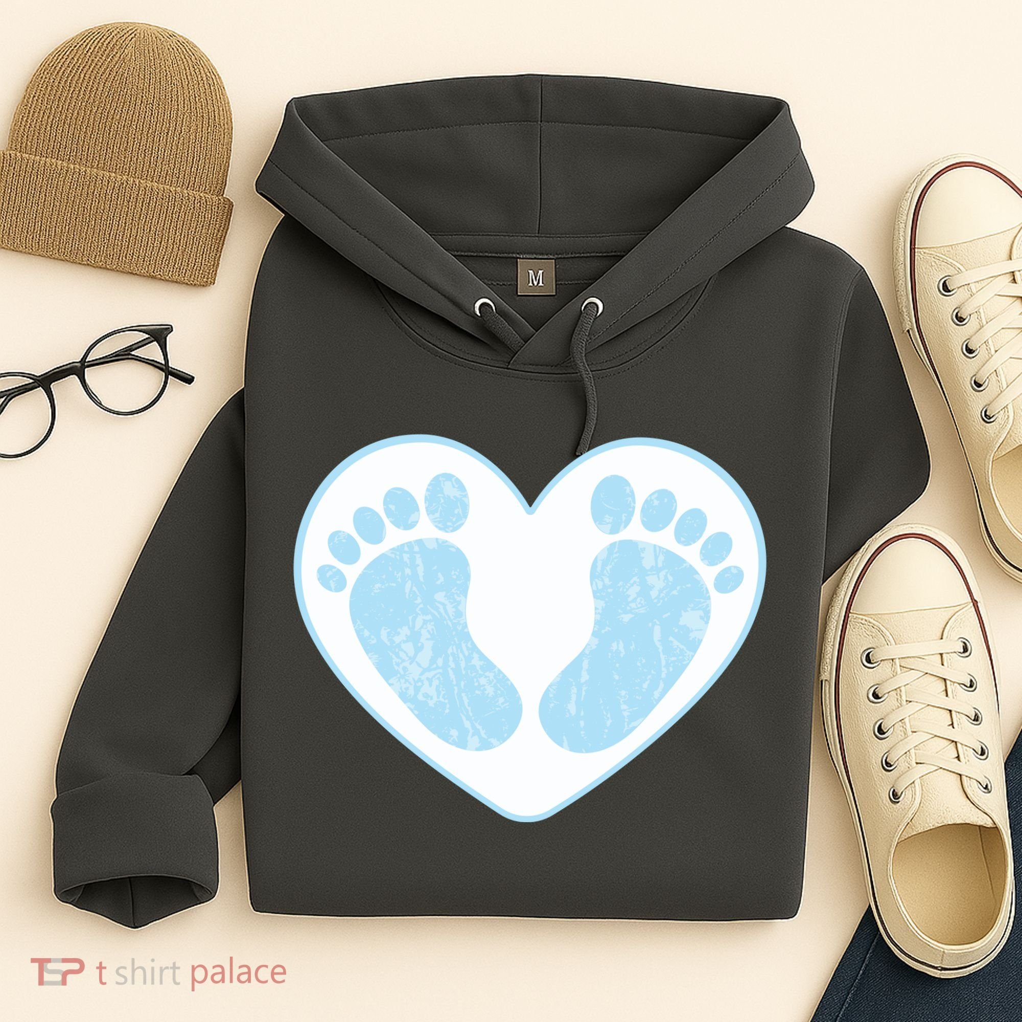 Newborn Feet Hoodie