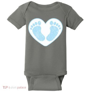 Newborn Feet Baby Bodysuit