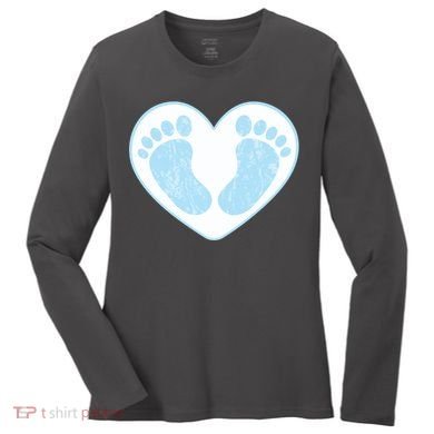 Newborn Feet Women's Long Sleeve Shirt