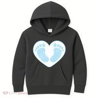 Newborn Feet Kids Hoodie thumb 0