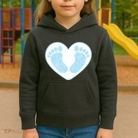 Newborn Feet Kids Hoodie thumb 3