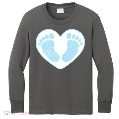 Newborn Feet Kids Long Sleeve Shirt