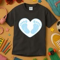 Newborn Feet Kids T-Shirt thumb 3