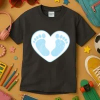 Newborn Feet Kids T-Shirt thumb 3
