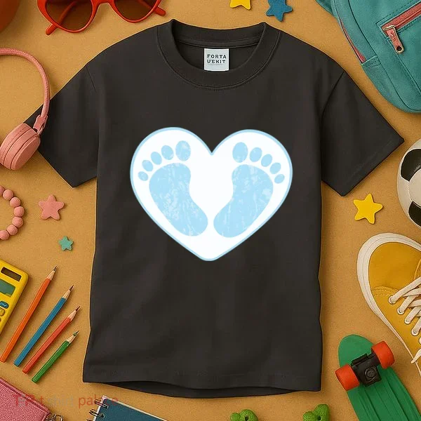 Newborn Feet Kids T-Shirt