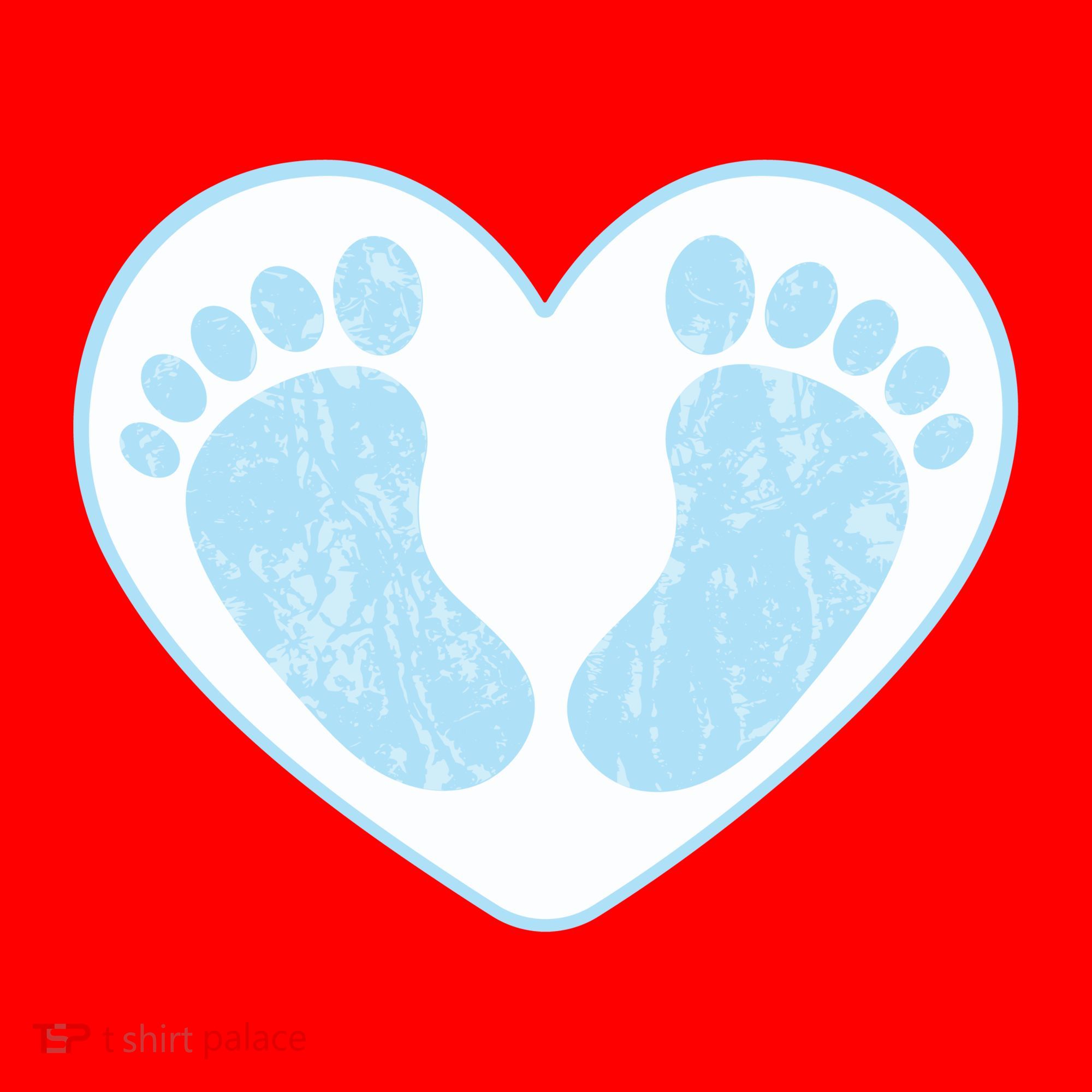Newborn Feet Santa Hat