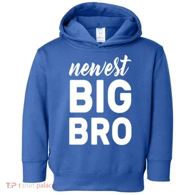 Newest Big Bro Toddler Hoodie