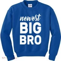 Newest Big Bro Kids Sweatshirt thumb 0