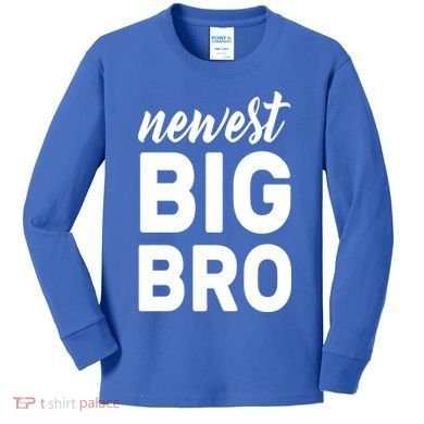 Newest Big Bro Kids Long Sleeve Shirt