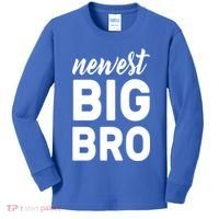 Newest Big Bro Kids Long Sleeve Shirt thumb 0