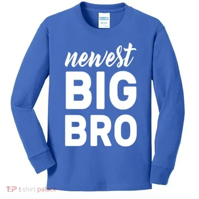 Newest Big Bro Kids Long Sleeve Shirt