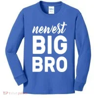 Newest Big Bro Kids Long Sleeve Shirt thumb 0