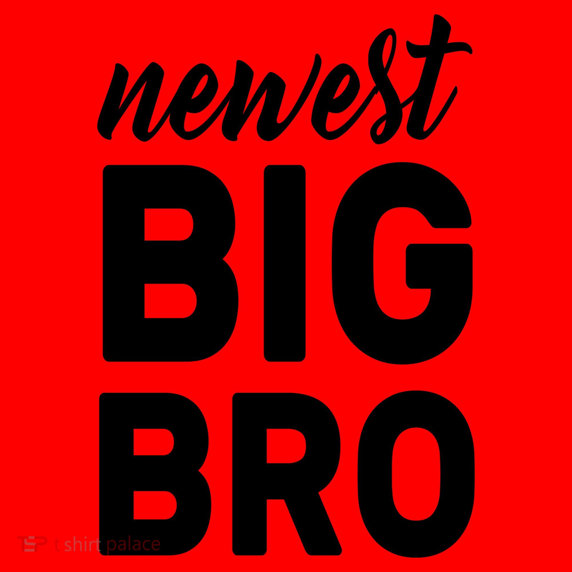 Newest Big Bro Santa Hat