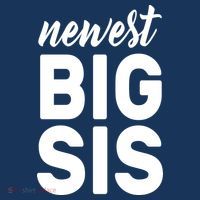 Newest Big Sis Women's Hoodie thumb 2