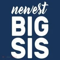 Newest Big Sis Women's Hoodie thumb 2